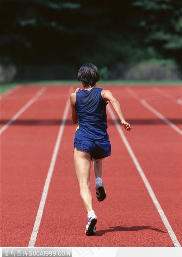 跑步者背影