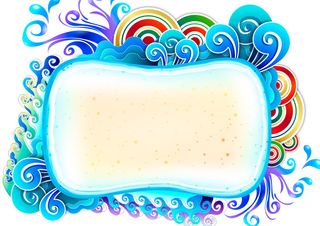 简约风名片海报边框图框素材AI矢量图 (38)