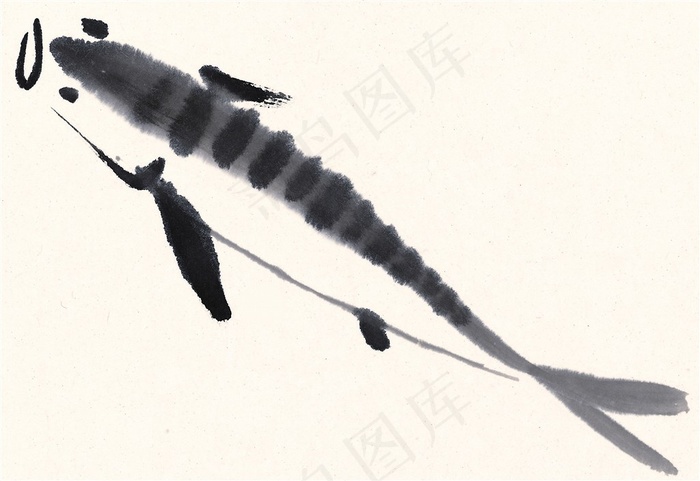 鱼虾蟹龟绘画美图素材