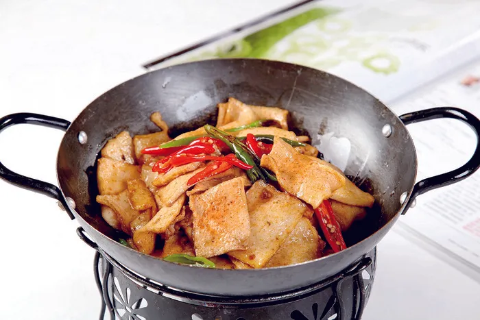 干锅美食焖锅湘菜麻辣香辣纸锅干锅脆皮豆腐
