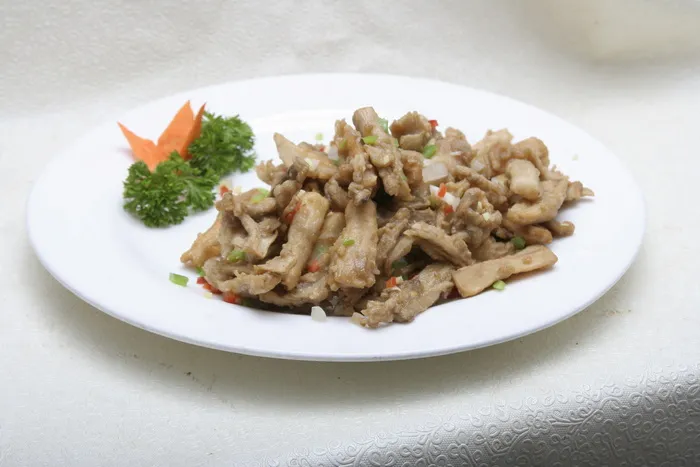 松花椒盐鸡腿菇 16元 (5)
