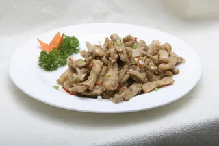 松花椒盐鸡腿菇 16元 (5)