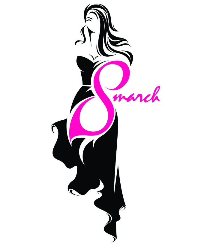 三八妇女节女神节贺卡素材