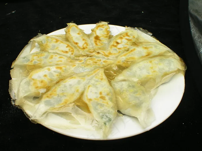 主食|小吃|美食素锅贴