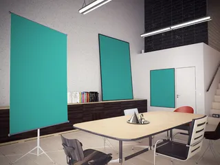 室内样机 简约 居家办公 (2)