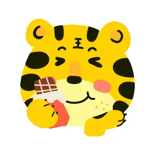 PNG免扣2022虎年新年春节元旦卡通老虎形象图片插画PSD设计素材