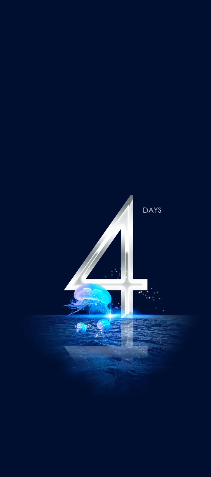 创意酷炫倒计时活动海报psd模版下载