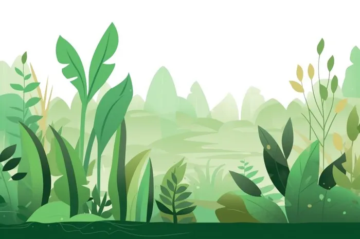 扁平草树元素(1344x896)