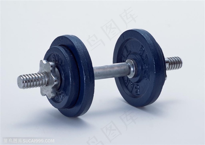 球类运动-黑色哑铃特写