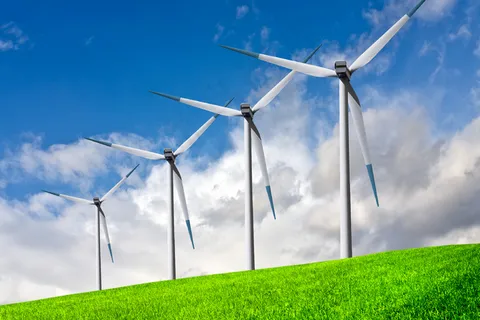 高清风车风景图片下载