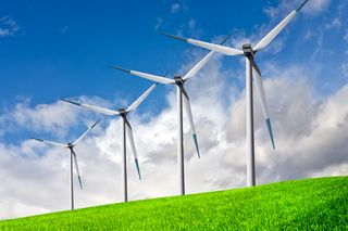 高清风车风景图片下载