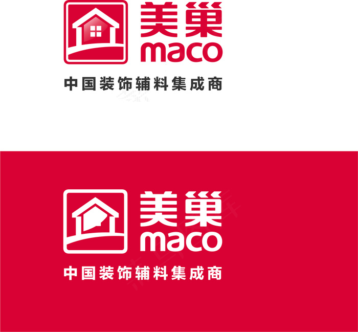 美巢辅料海报cdr矢量模版下载