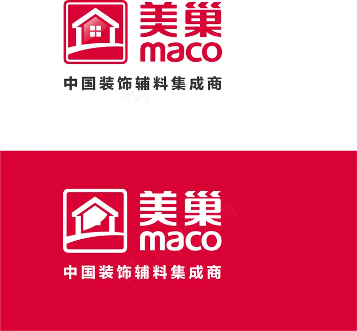 美巢辅料海报cdr矢量模版下载