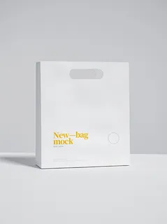 白色手提袋样机