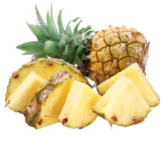 菠萝 (7)水果超市商品白底图免抠实物摄影png格式图片透明底