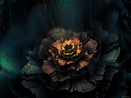 绝美光幻之花高清JPG素材图片