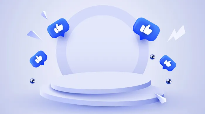 电商浅蓝色产品展示台素材eps,ai矢量模版下载