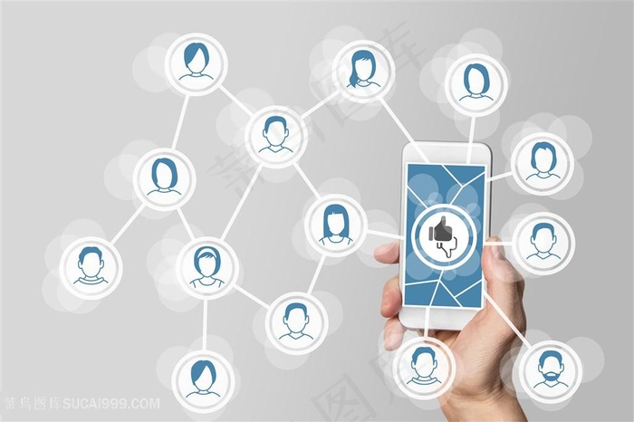 手机通讯网络高清图片