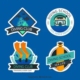 免抠冲浪俱乐部标签