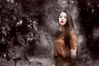 高清外国气质性感美女