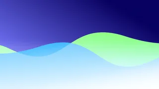 极简剪纸波浪弥散光渐变背景图