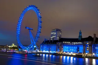 伦敦眼摩天轮图片