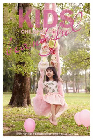 儿童潮童单片PSD模版120款