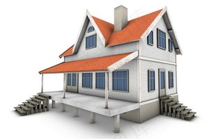 别墅房屋模型图片