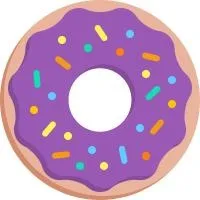 甜甜圈 PNG免抠(200x200)