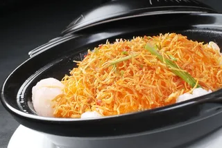 砂锅石锅美食煲类特色菜怀干捞粉丝煲