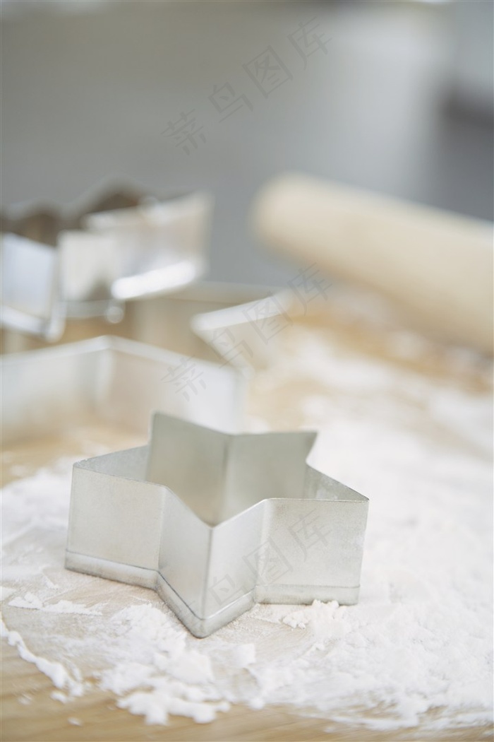 五角星面粉模具