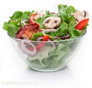 美食糸列 - 一碗清新美味的蔬菜沙拉