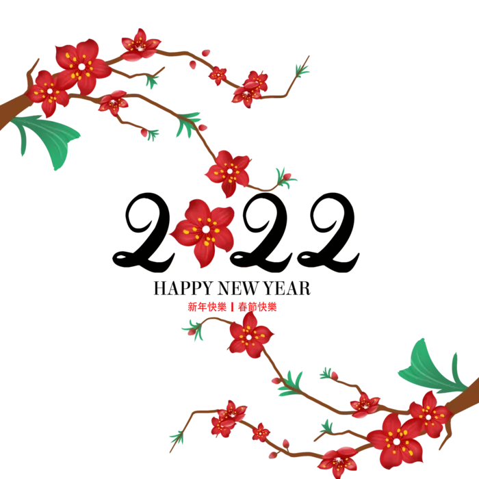 2022新年艺术创意字体虎年3D立体标题数字文字png免抠字素材