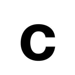 字母C PNG免抠