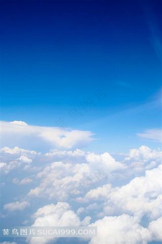 高清精美的蓝天白云图片下载