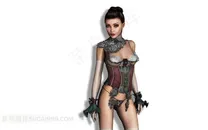 3D性感诱人的美女素材