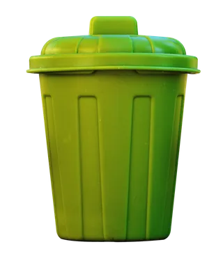 垃圾桶塑料绿色