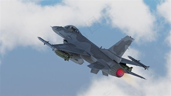 喷气式军事战斗机高清图片