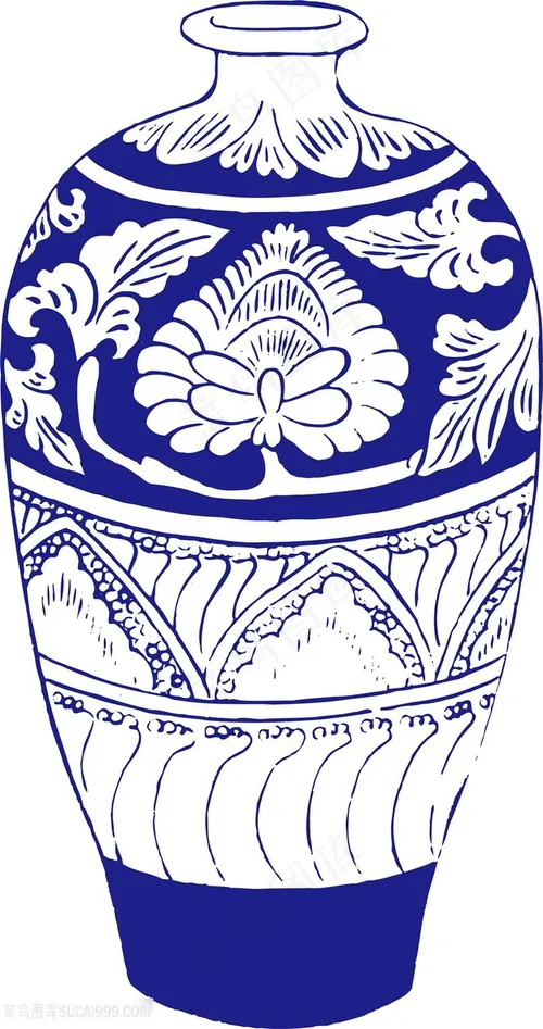 国粹青花瓷中国风图片