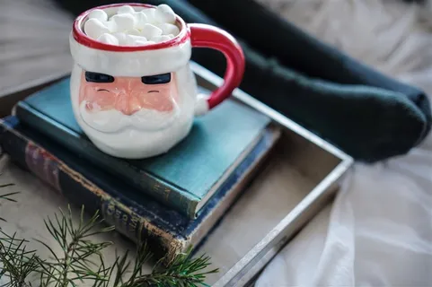 圣诞老人的水杯