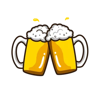 啤酒干杯啤酒干杯免扣素材
