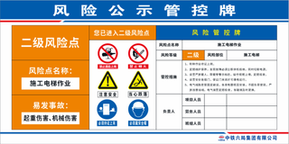 施工电梯二级风险点