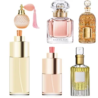 免抠各种样式香水图片