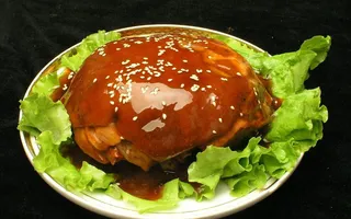 川菜东坡肘子美食图片-第6张