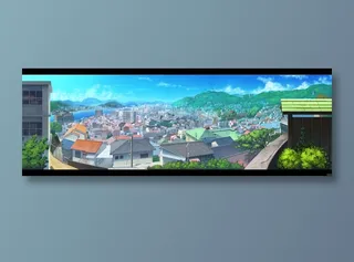 动漫城市风光910