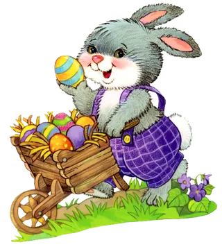 兔子小推车兔年