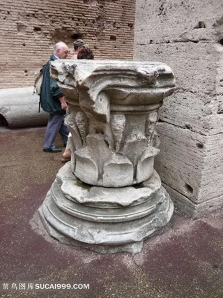 意大利罗马旅游实景摄影图片异形石