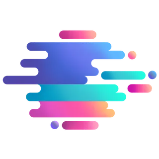 渐变几何装饰免扣素材