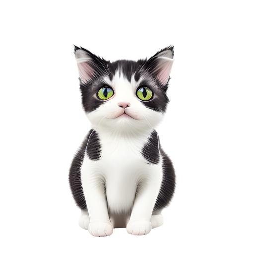 猫动物宠物免抠(2048x2048)