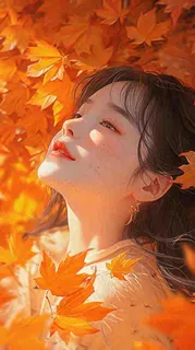 秋天秋季落叶美人,阳光落日秋叶,立秋秋分 秋天秋季落叶美人,阳光落日秋叶,立秋秋分